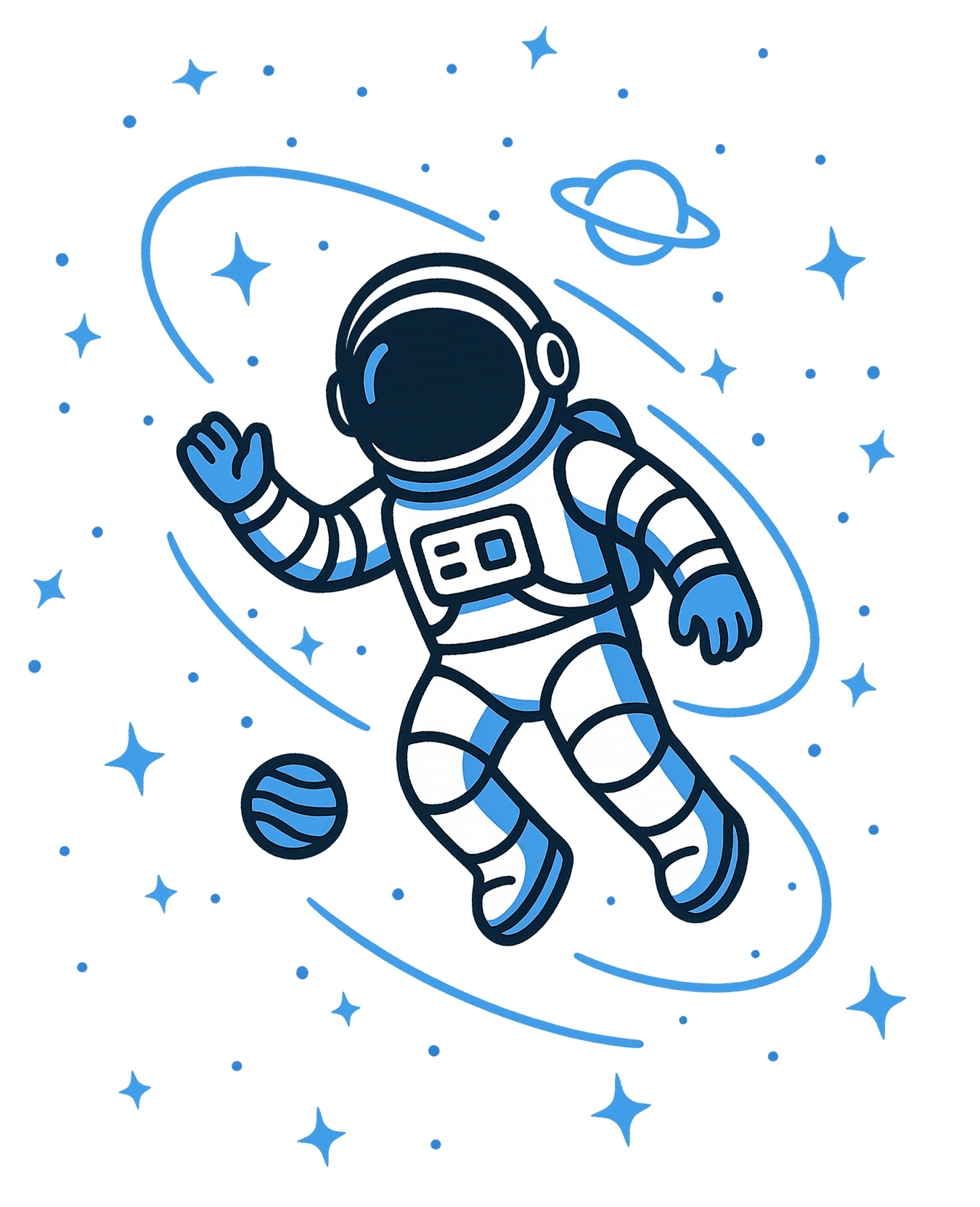 Astronaut illustration