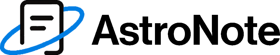 AstroNote Logo